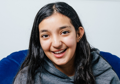 dr saba orthodontist in abu dhabi happy teenager with white teeth smile